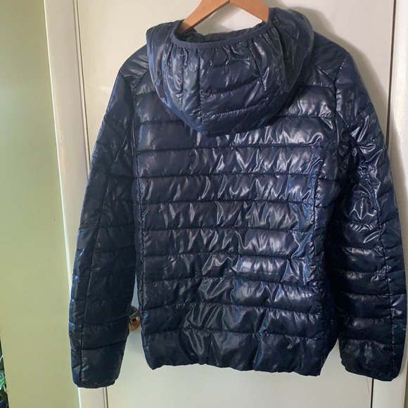 Pre-owned navy blue puffy jacket - Picture 2 of 5